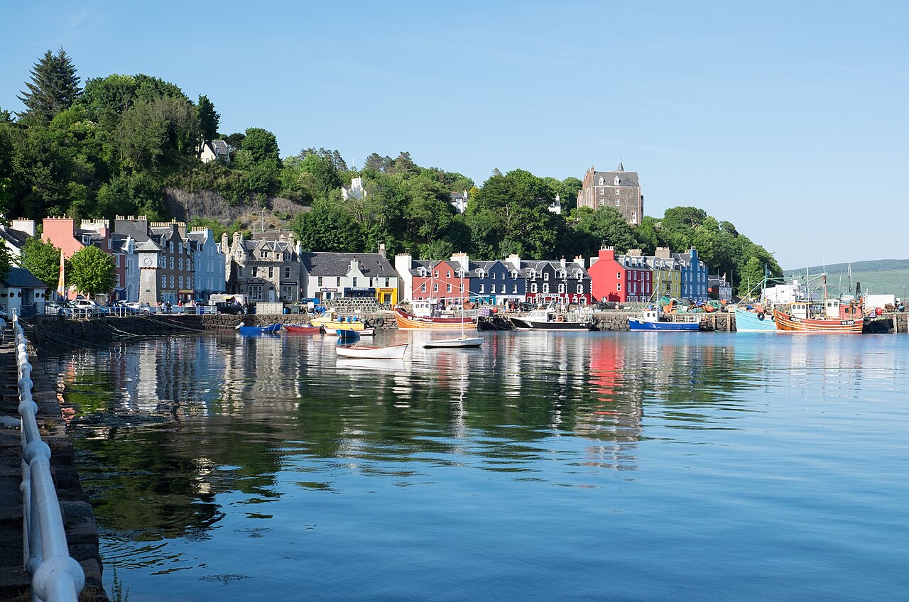 Tobermory waterfront, Isle of Mull